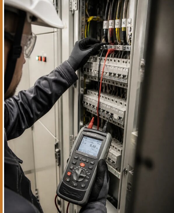 Измерение цепи фаза ноль в Домодедове от 1053 р. | Авеста ОТиПБ
